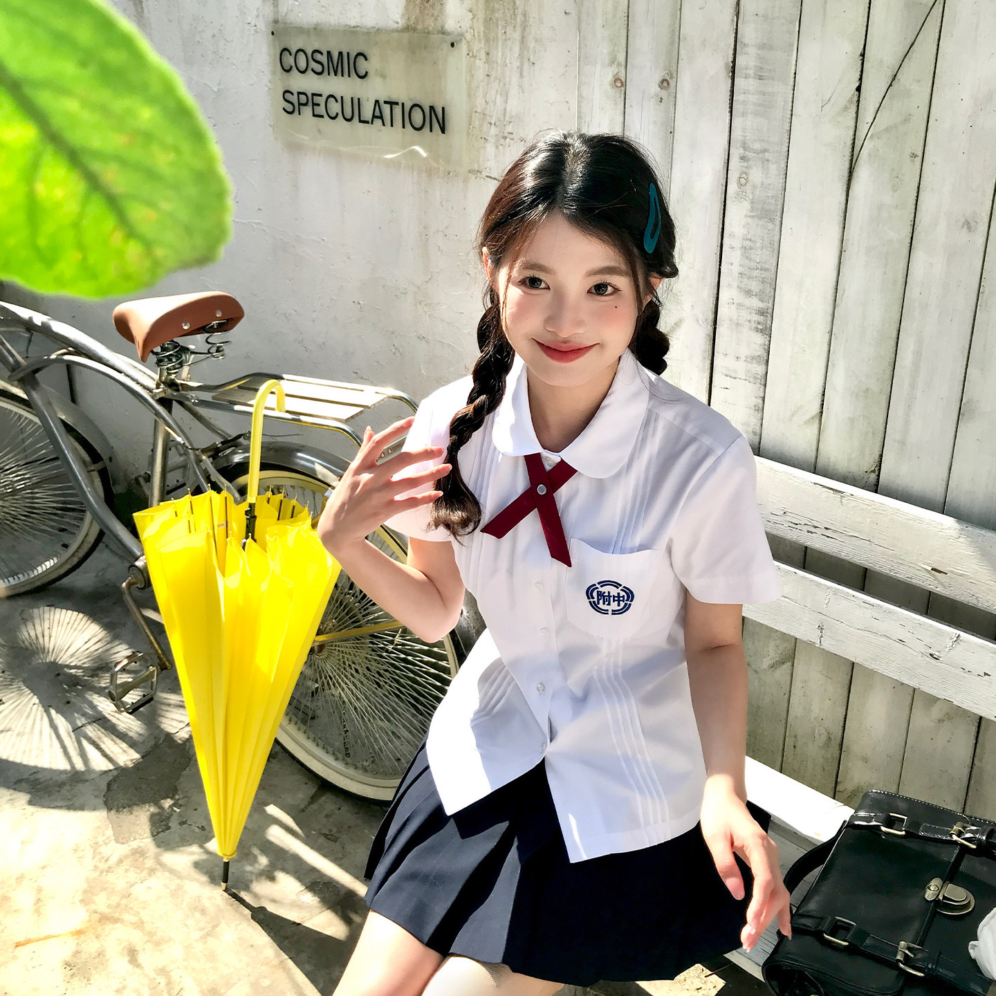 东京岁时记jk制服毕业季短袖白衬衫女夏季学院风班服附中刺绣校服
