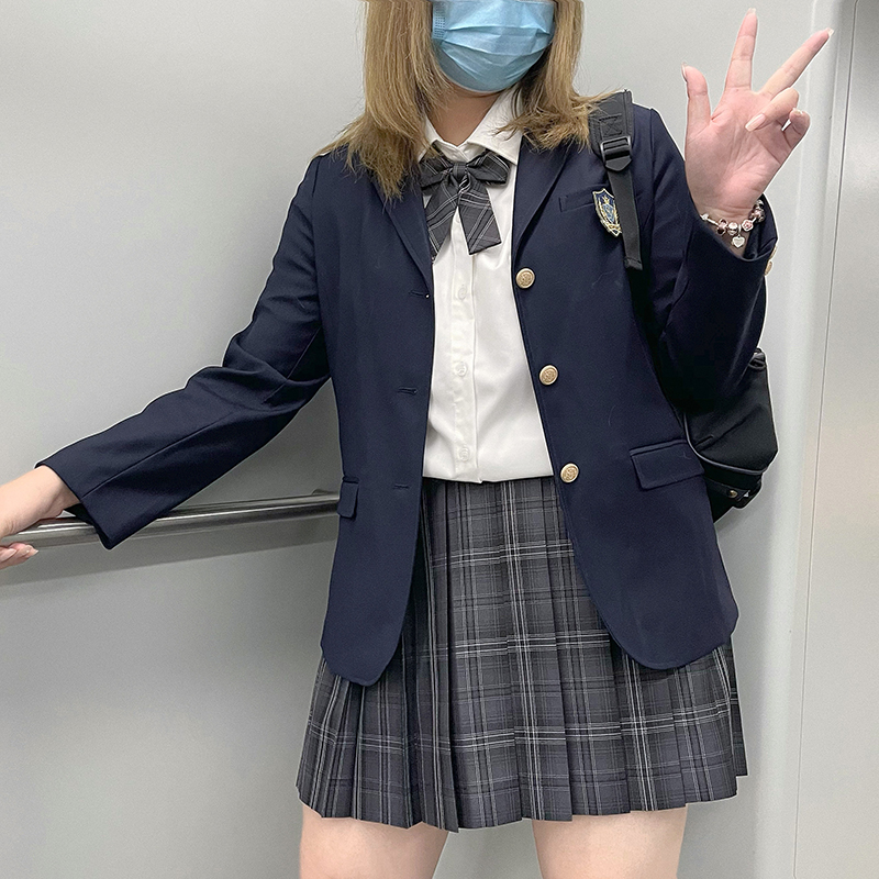 学院风jk制服套装女春秋