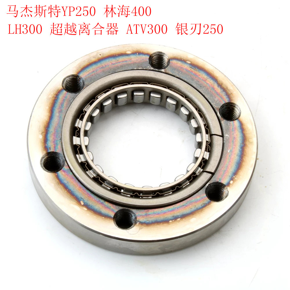 适用银刃BJ250-8马杰斯特YP250林海400LH300超越离合器本体单项器