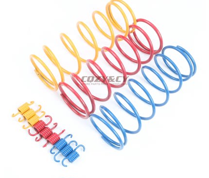 适用于摩托车150cc GY6 125/150 4冲弹簧从动轮离合器驱动盘弹簧