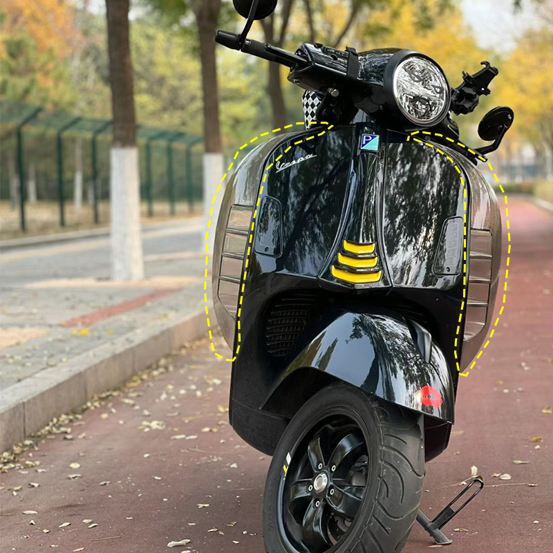 维斯帕VESPA300GTV6日侧面防风
