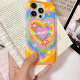 插卡韩菲 开心美好 手机壳适用iPhone 彩虹 颜色 一天 心有引力