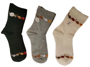 时尚 新款 舒适绢丝女袜 COTTON 棉生活LIFE