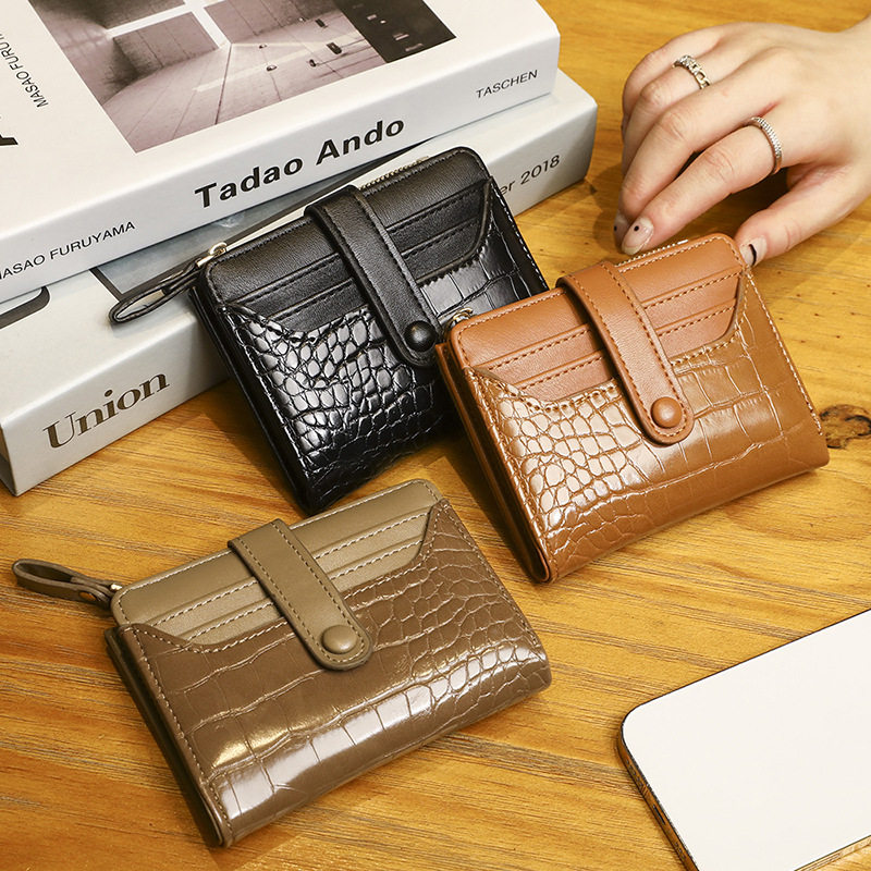 简约钱包女短款薄小巧折叠学生钱夹2023新款小众零钱卡包跨境热销,箱包皮具/热销女包/男包,钱包,淘宝优惠券,粉丝福利购,淘宝优惠卷