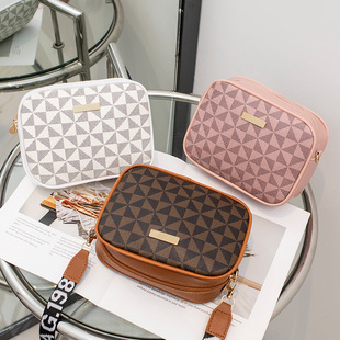 印花潮流相机包2024新品跨境女包包lady handbags女士单肩包