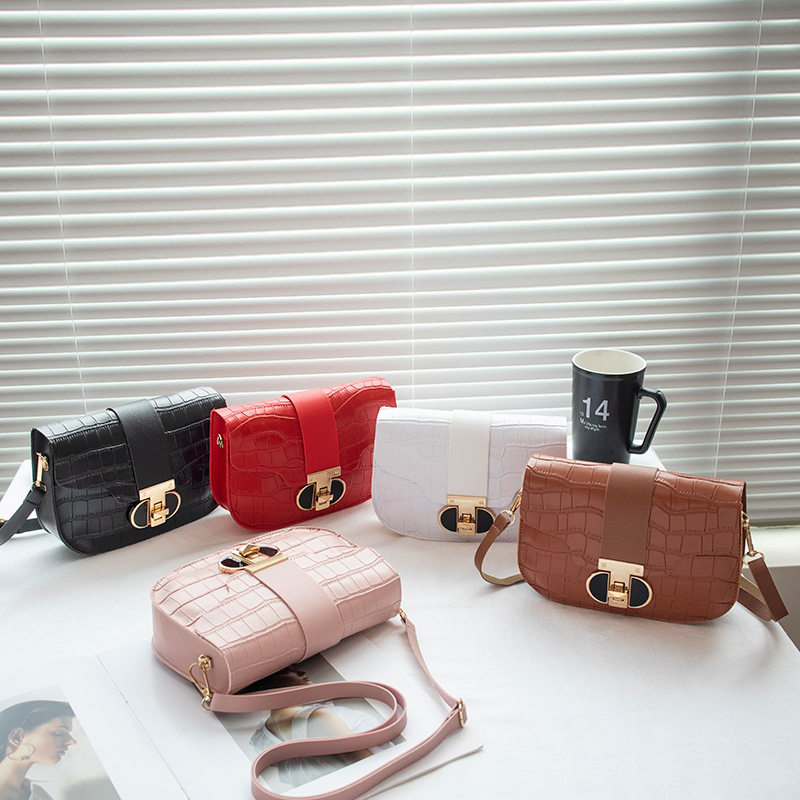 石头纹广州小包2023时尚锁扣女包单肩斜挎包简约小清新小方包跨境,运动包/户外包/配件,挎包/拎包/休闲包,淘宝优惠券,粉丝福利购,淘宝优惠卷