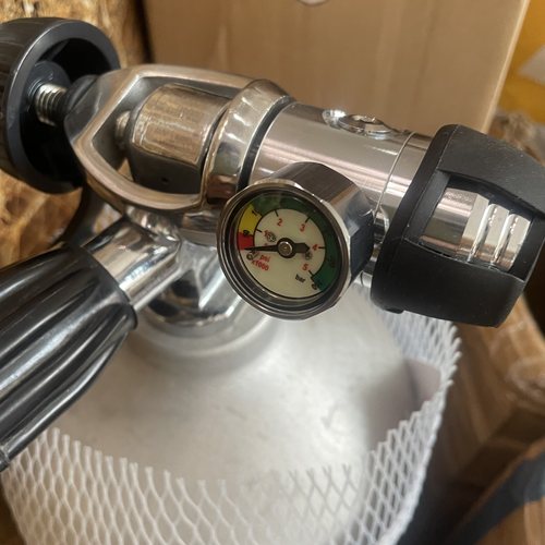 潜水迷你表残压表mini背飞侧挂