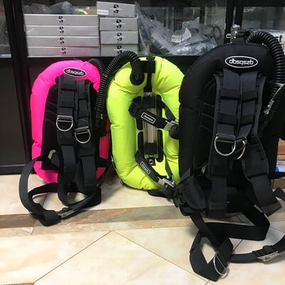 潜水背飞充气背心背板BCD钢板