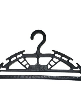 潜水服晾衣架 BCD衣架BC衣托背飞水镜脚蹼手套脚蹼蛙靴子湿衣挂架