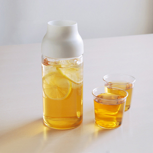 kinto日本冷水杯玻璃水壶柠檬茶浸泡瓶扎壶咖啡冷萃凉水壶耐高温