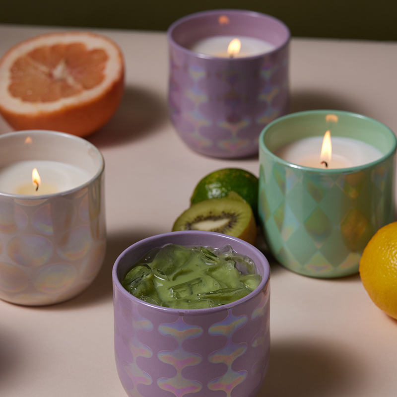 美国进口PADDYWAX新款彩釉系列陶瓷香薰氛蜡烛安神睡眠精油旅行