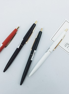 法国BIC限定款网红创意进口办公文具中性笔黑色手写圆珠笔0.5mm