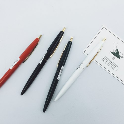 法国bic限定款网红黑色办公文具
