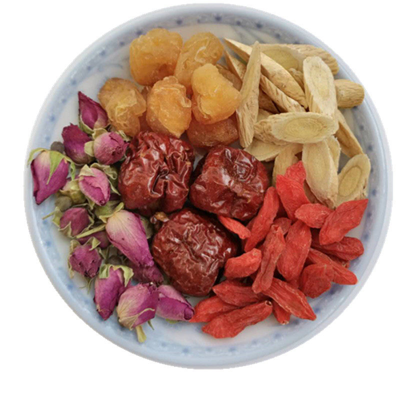 无核桂圆肉枸杞红枣玫瑰黄芪搭配滋补女人泡水喝滋补营养茶