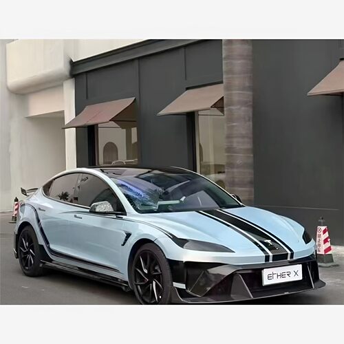 特斯拉贴纸拉花model3焕