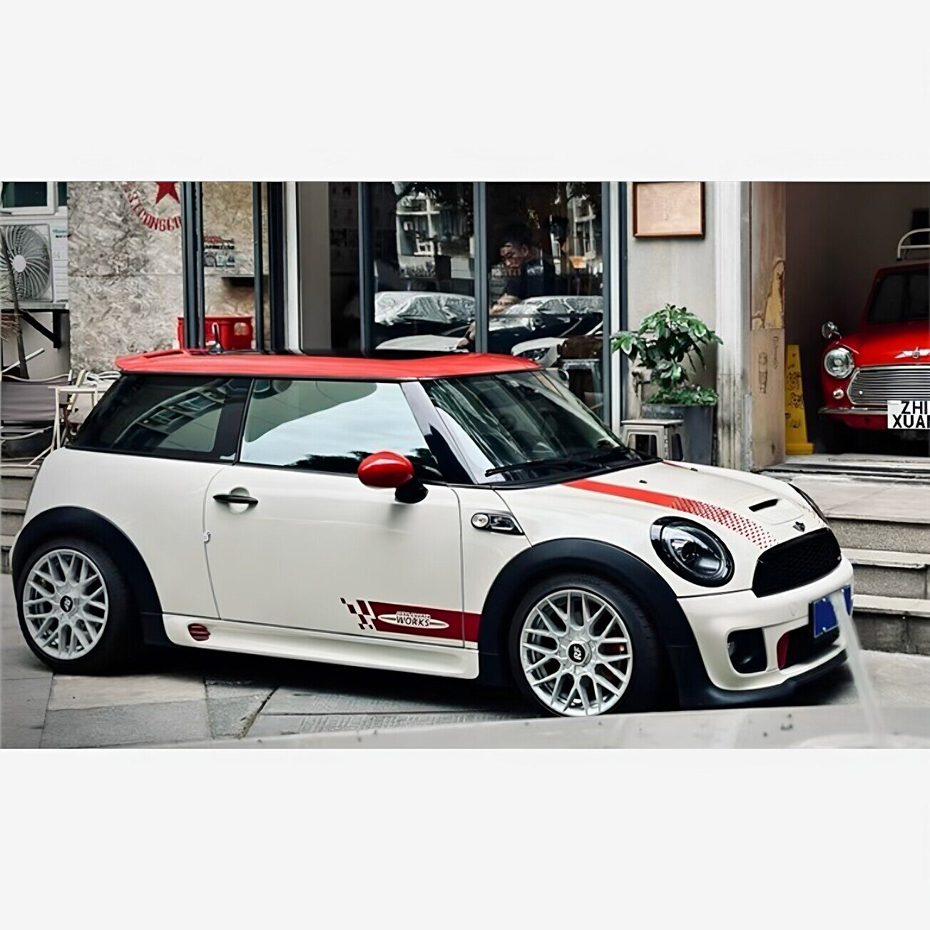 BMWMINI F54车贴拉花F55COOPER F56 1959个性改装贴纸countryman
