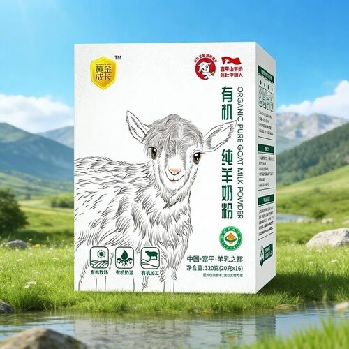 远方的梦想富平黄金成长有机纯羊奶粉320克/盒现货