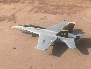 F18 带舵机空机（没有涵道盖板）套装  64涵道航模飞机 固定翼
