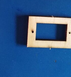 航模舵机固定木片 适合 银燕 ES08A ES08MA 辉盛 9克 09S 等用
