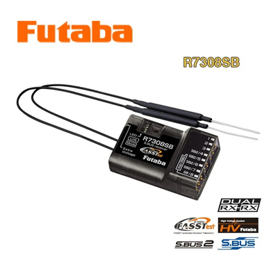 FUTABA R7308SB FASSTest 高压接收机 S.BUS2双链路 国行