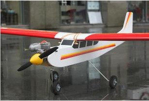 轻木40级油动航模飞机 TU40 教练机
