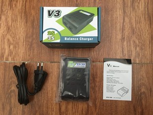 航模充电器 V3航模用 3S锂电池充电器 直充