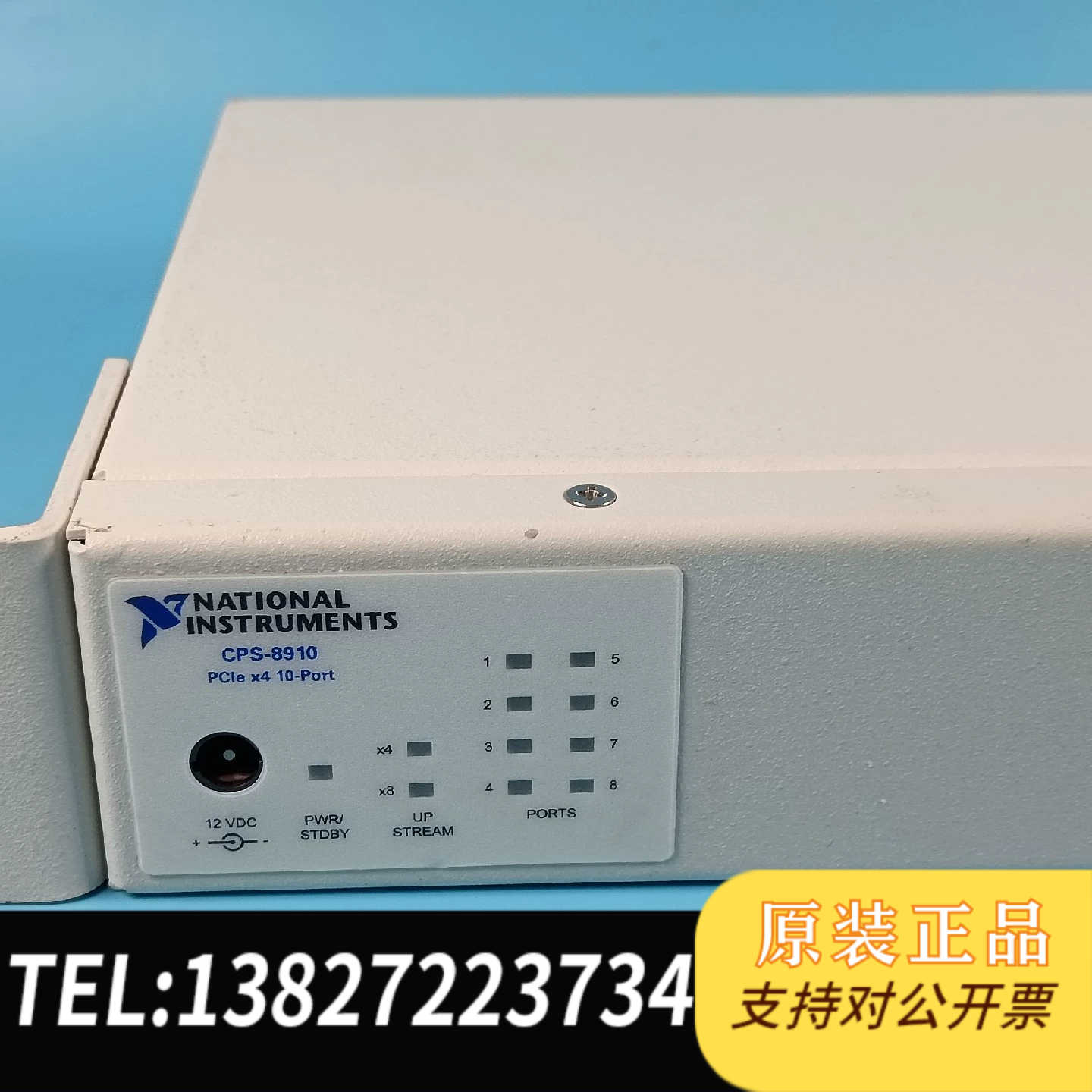 全新原装CPS-8910美国NI PCIe x4 10-port，现