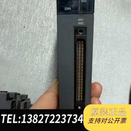 三菱PLC定位模块QD75MH2，实物拍摄，功能完好。外观成