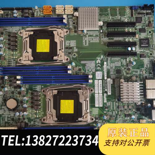 超X10DRD-LT X99双路主板 板载inlte