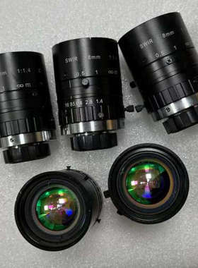 全新原装短波近红外工业，适用SWIR，8mm定焦，C口支持2