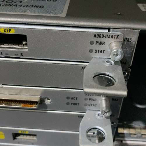 全新原装ASR 903机箱，带3张A900-IMA1X板卡(单