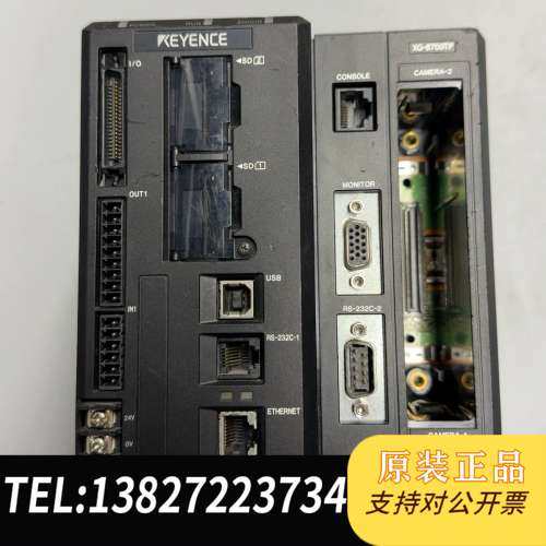 基恩士KEYENCE+XG-8700TP视觉控制器，成色不错