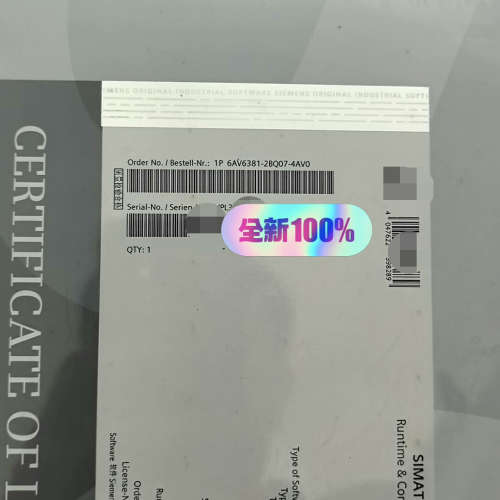 全新原装 6AV6381-2BQ07-5AV0   6AV