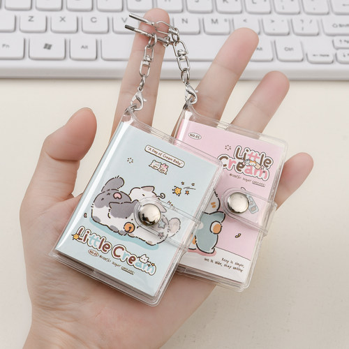 mini60张韩系可爱插画挂坠手账