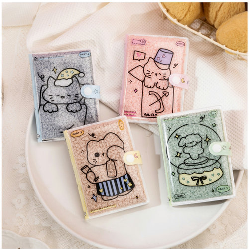 伊莎儿EVA空白内页记事72K毛绒