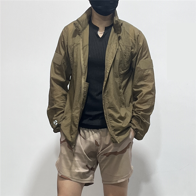 夏季户外运动战术皮肤防晒衣男防水速干超薄透气防紫外线三防登山