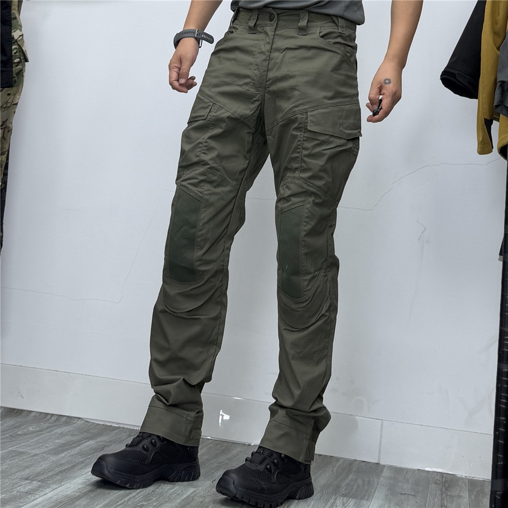 春秋户外L7战术裤男CP迷彩工装裤防刮多口袋徒步登山休闲弹力防水