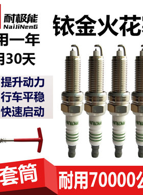 适配奇瑞艾瑞泽5艾瑞泽7瑞虎3瑞麒G3 DVVT汽车E4G16铱金1.6火花塞