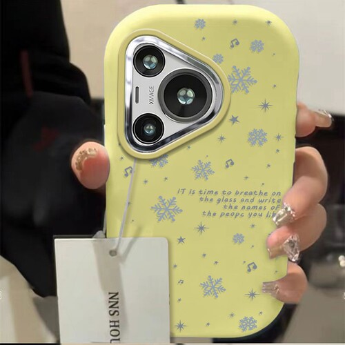 适用于华为 P60Art 全型号手机壳 Mate50Pro P70 Mate40Pro P30Pro P40 小胖妹镜框精工温润防污耐用壳