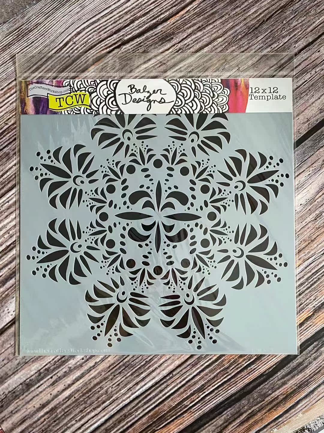 The Crafter's Workshop *12英寸塑料模板 #TCW373 Doily 蕾丝花|msdalam kategori Kamus elektronik/buku kertas elektronik/alat tulis, Tulis lain-lain - dari Buy2taobao.com untuk memberikan perkhidmatan ejen Taobao profesional membeli