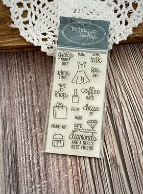 Technique Tuesday *手帐透明图章 #PLGir Girls Night Out 女孩