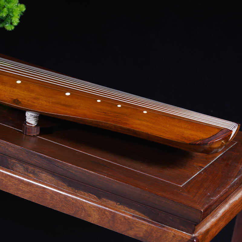 自远堂古琴初学专业演奏收藏级纯手工生漆纯生漆包邮古琴楠木蕉叶