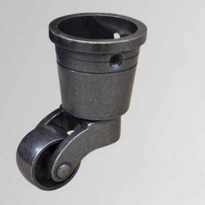 黄铜钢琴茶几重型转向轮