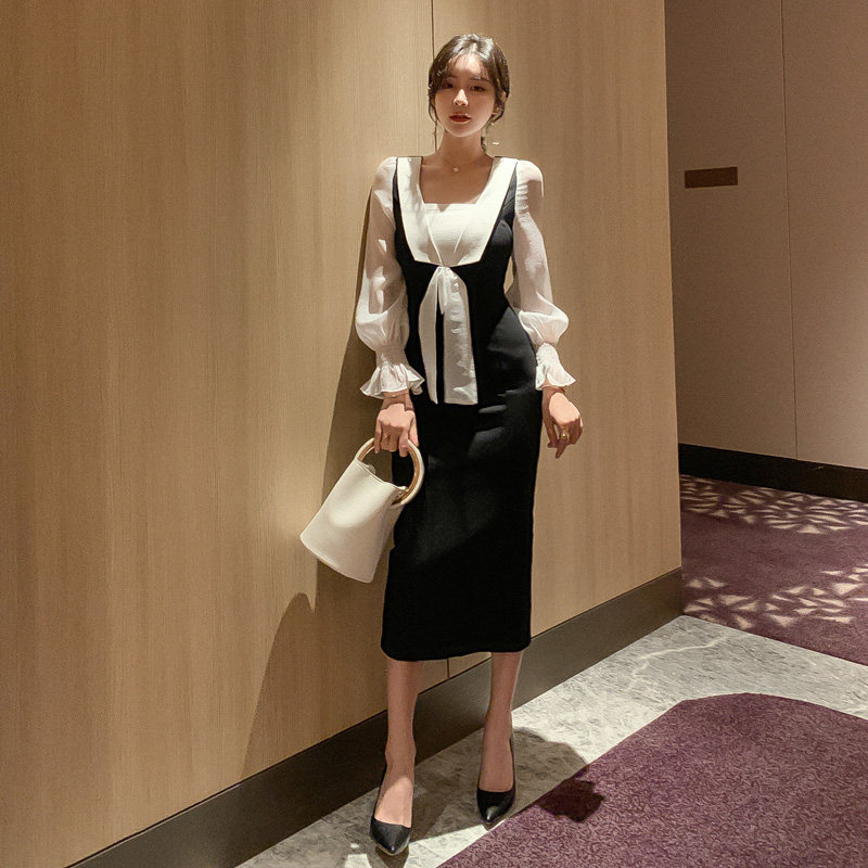 宴会名媛场合包臀新款大气礼服