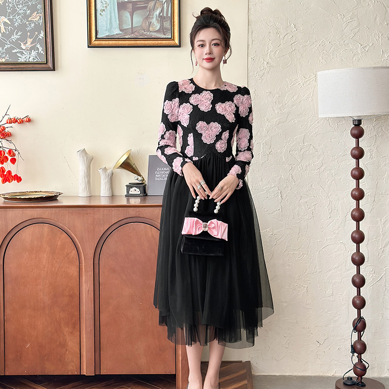 淑女气质巨好看连衣裙