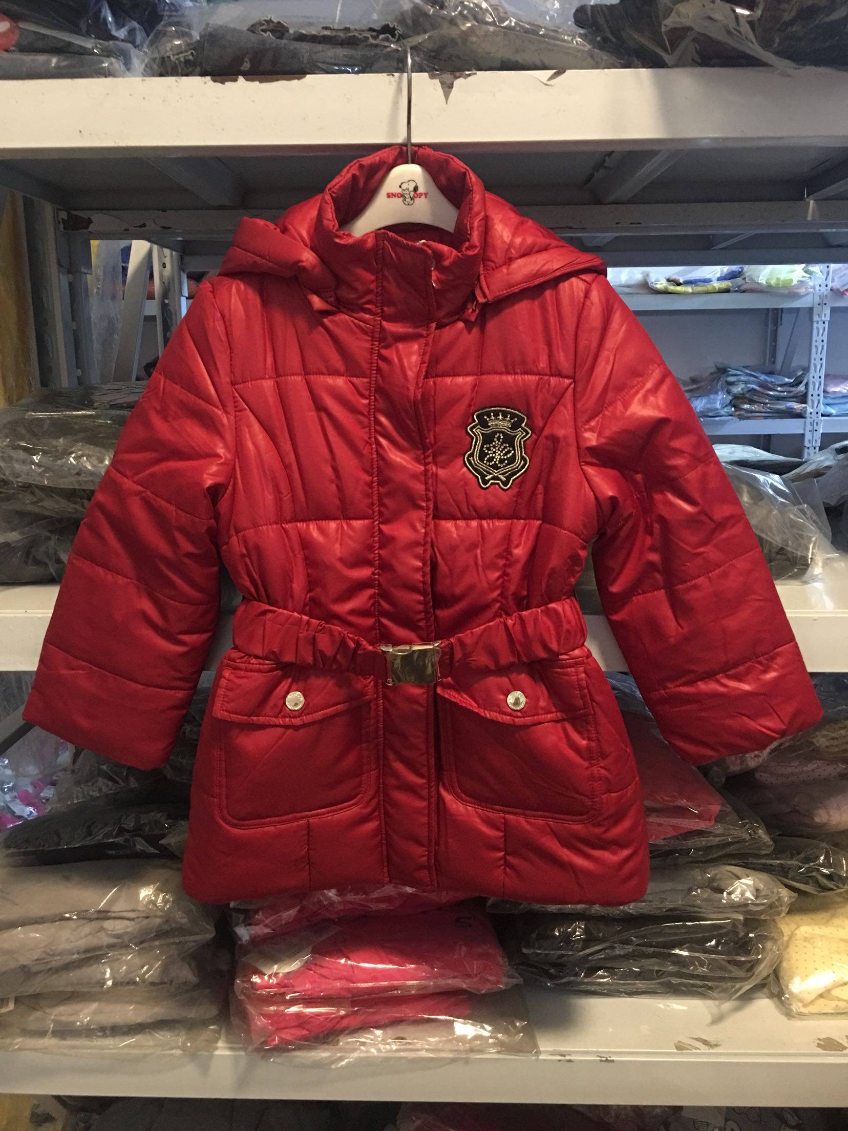 Ivy house常春藤童装女童正品修身加厚超轻棉衣，外套断码特价