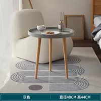 coffee table side table bedside table tea table Small round coffee table thumbnail 4