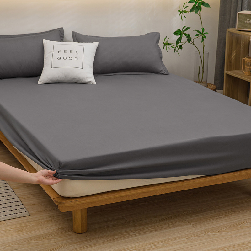 bed mattress cover bed sheets fitted single bed sheet twin-封面