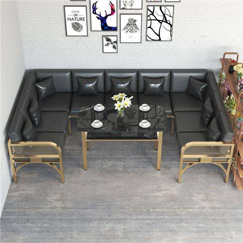 卡座沙组合清吧铁艺创意西风餐休厅奶茶店息区发北欧三人颜老头酒,商业/办公家具,沙发,淘宝优惠券,粉丝福利购,淘宝优惠卷