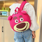 草莓熊幼儿园儿童书包可爱风外出旅游双肩包女孩小班背包卡通小熊